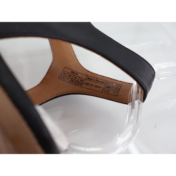 Vionic Maisy Sandals Womens Size 9.5 Block Heel Slingback Strappy Black - Picture 8 of 10